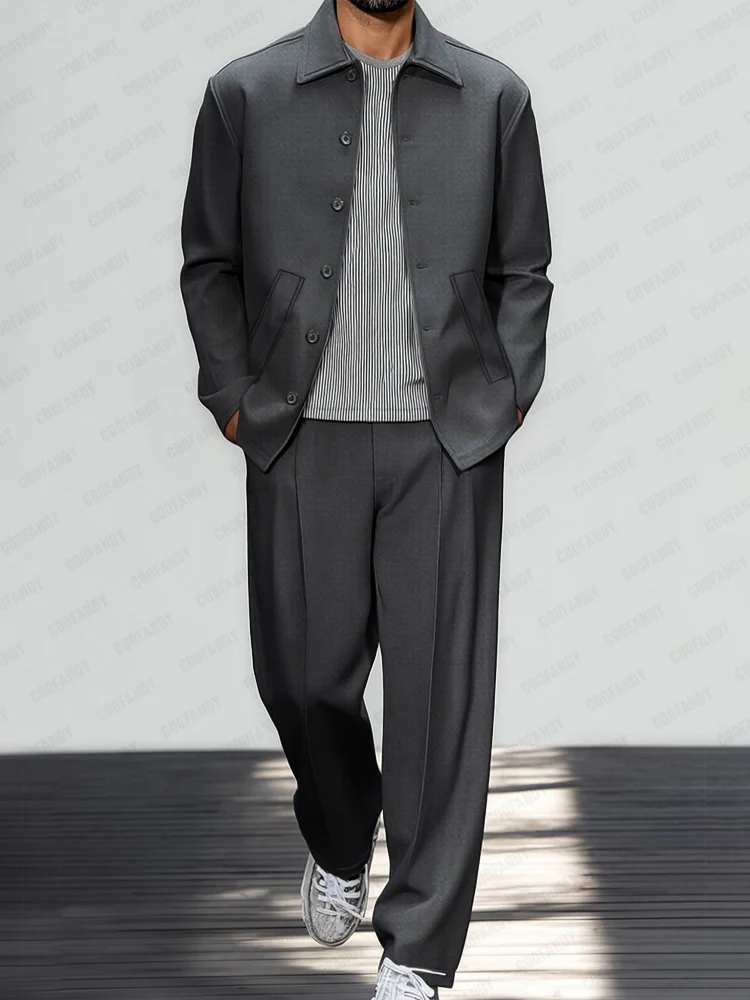 Urban Luxe Casual Thin Suit Set