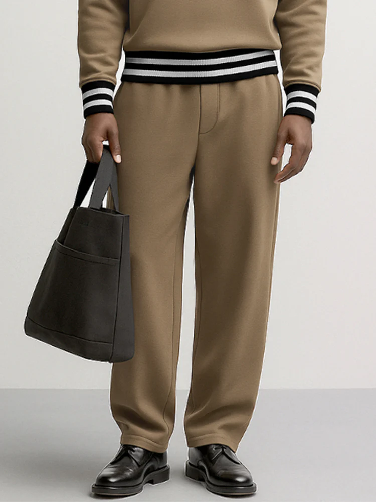 Urban Ribbed Sweatshirt Pants Set - Image 4