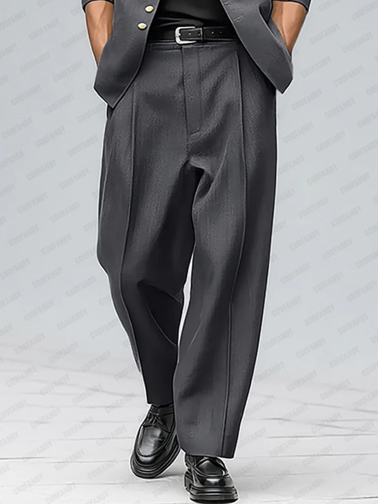 Urban Style Metallic Button Suit Set - Image 7