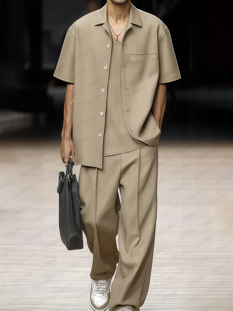 Urban Timeless Shirt Pants Set - Image 2