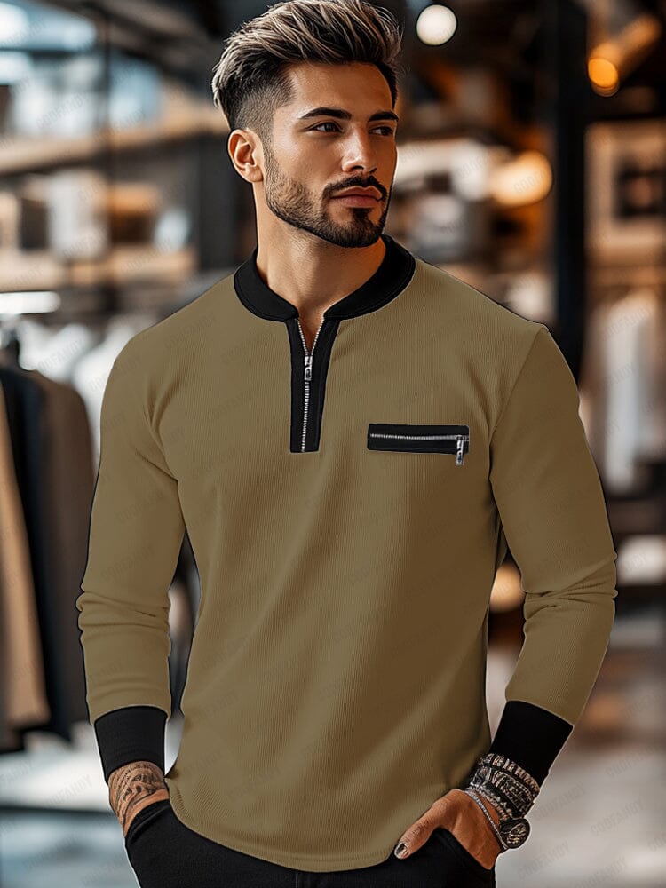 Urban Utility Color-Block Top - Image 2