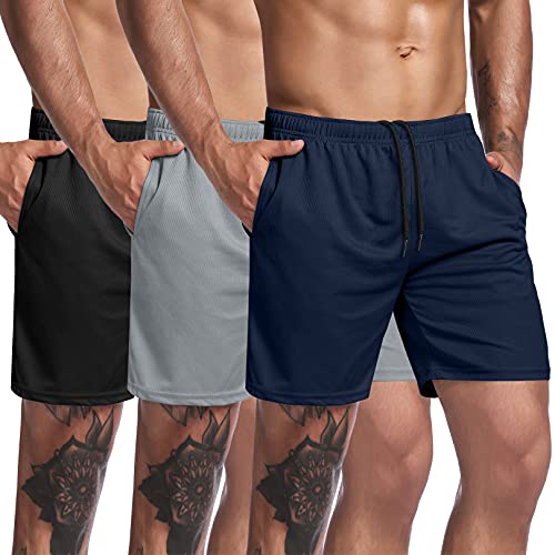 3-Pack Workout Shorts with Pocket (US Only) - Image 6