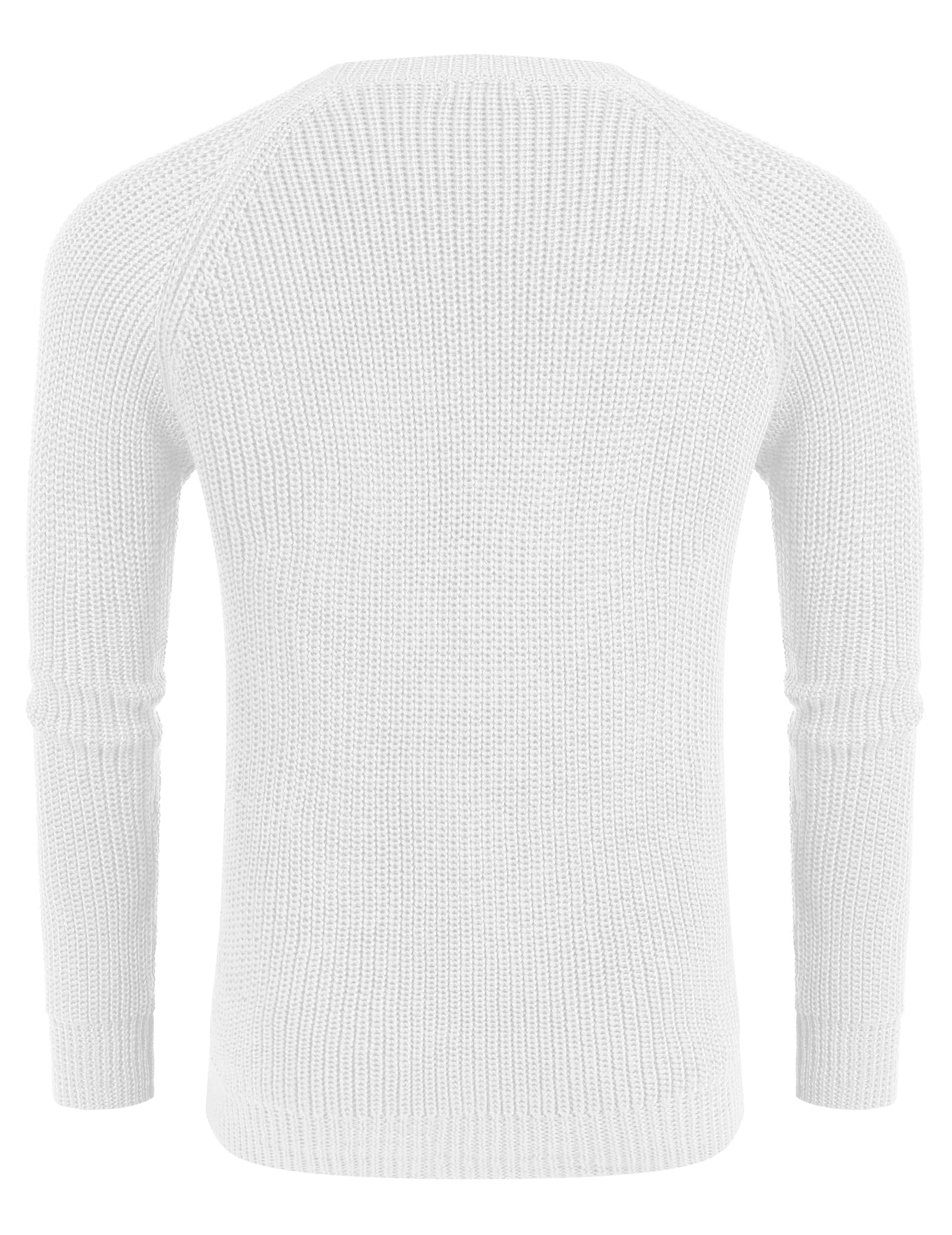 Crew Neck Slim Fit Knitted Pullover Sweater (US Only) - Image 9