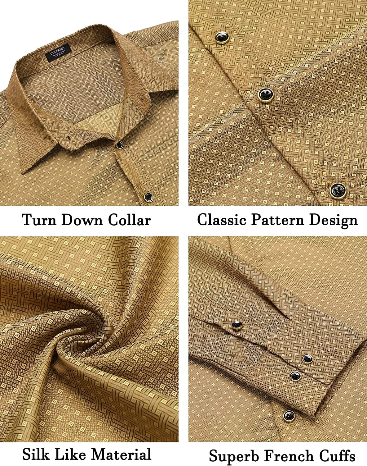 Luxury Shiny Button Down Shirts (US Only) - Image 10