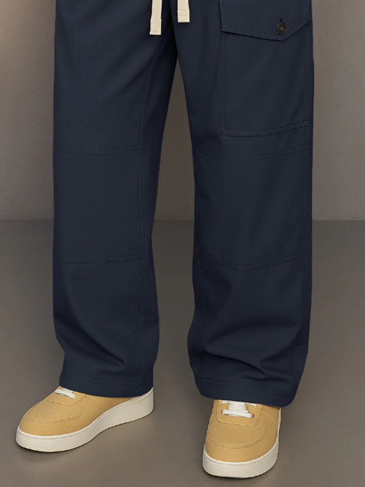 Utility Functional Casual Cargo Pants - Image 4