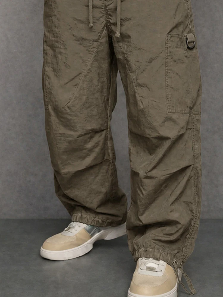 Utility Multi-pocket Drawstring Cargo Pants - Image 4