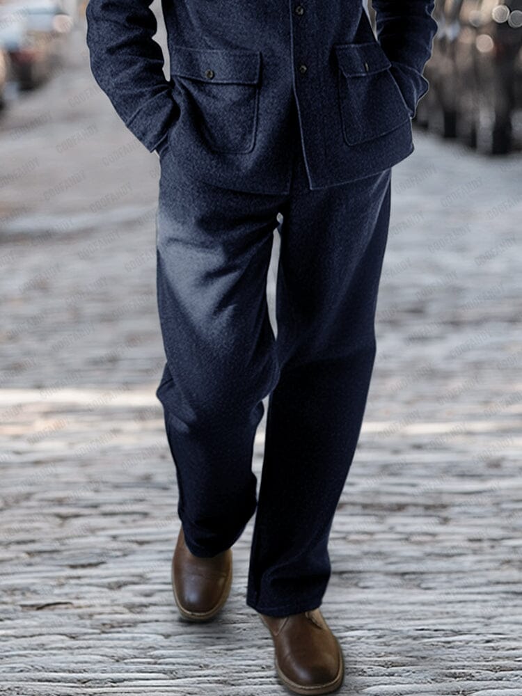 Utility Pockets Jacket Pants Set - Image 4