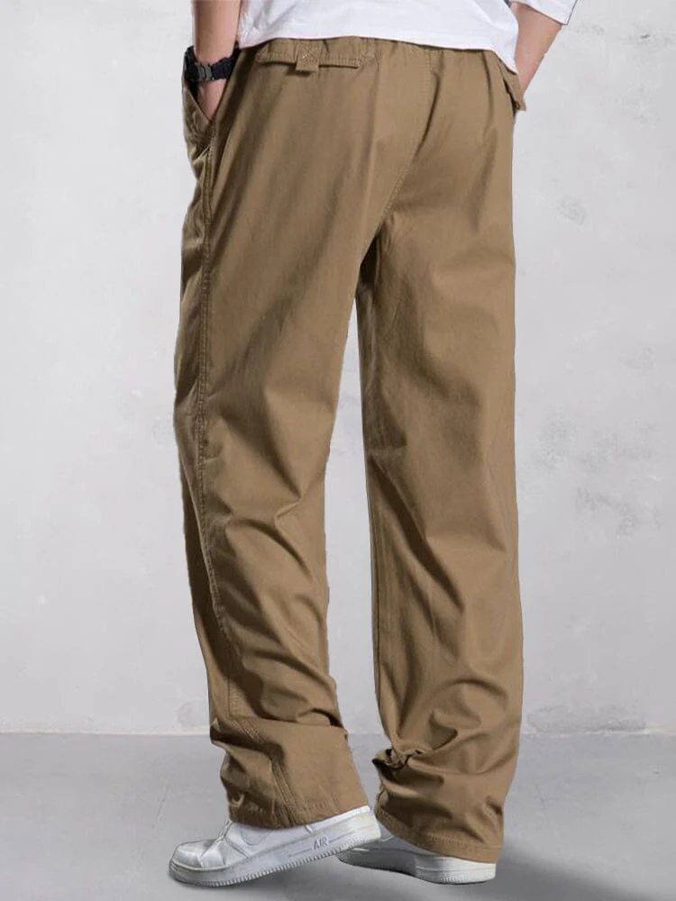 Versatile 100% Cotton Cargo Pants - Image 6