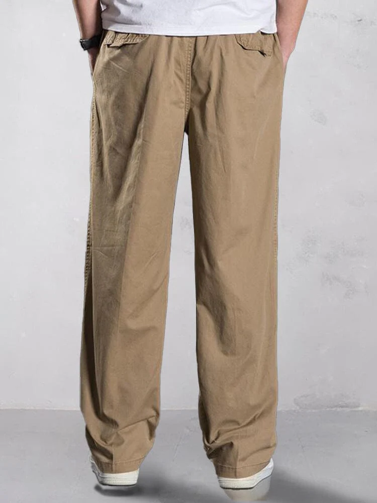 Versatile 100% Cotton Cargo Pants - Image 7