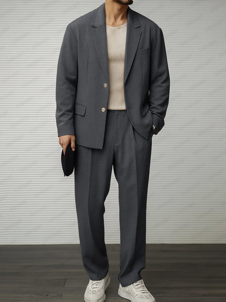 Versatile Business Casual Suit Set - Image 2