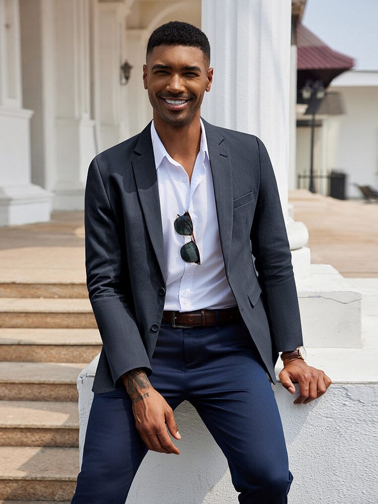 Versatile Cotton Suit Jacket (US Only) - Image 10
