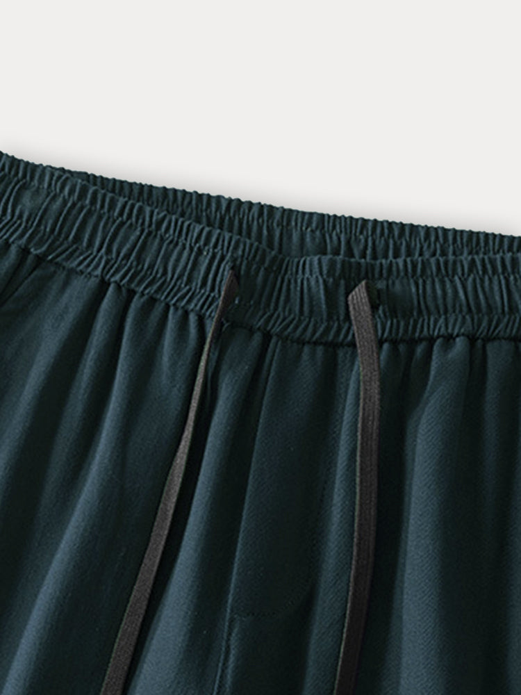 Versatile Draped Straight Leg Pants - Image 4