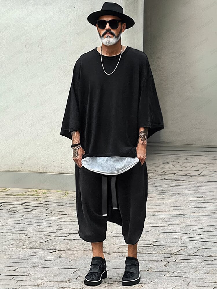 Versatile Faux Layer T-shirt Set - Image 2
