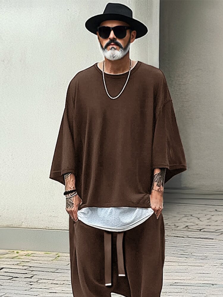 Versatile Faux Layer T-shirt Set - Image 3