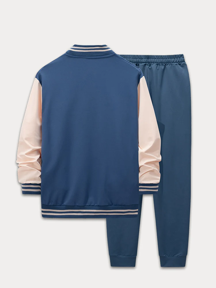 Versatile Sporty Jacket Pants Set - Image 7