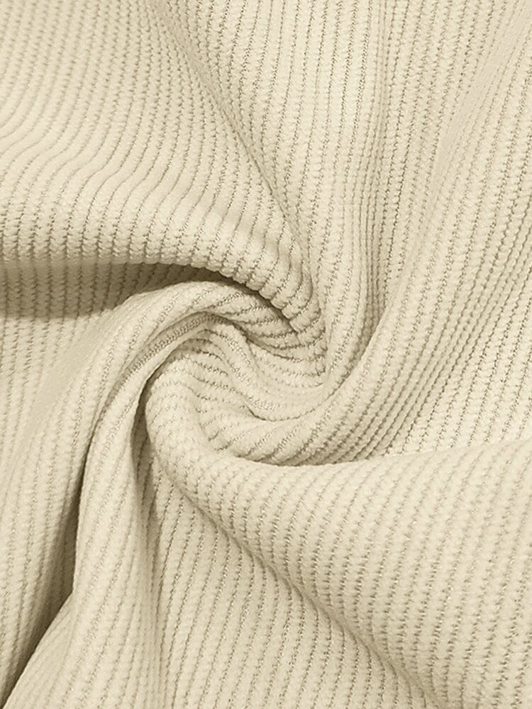 Versatile Striped Textured Shirt Set - Image 6