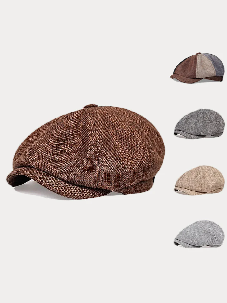 Vintage 100% Cotton Beret Hat - Image 8
