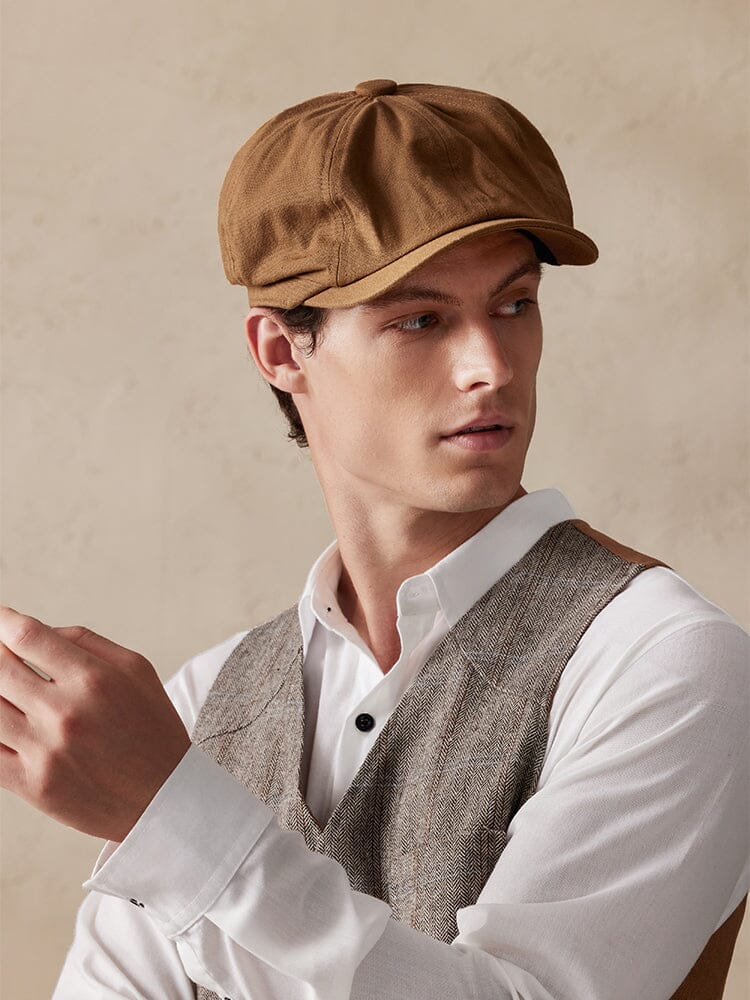 Vintage 100% Cotton Beret Hat - Image 7