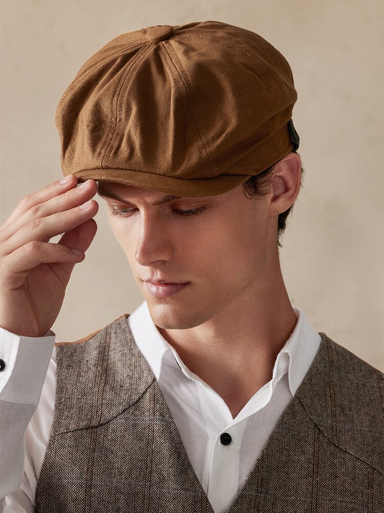 Vintage 100% Cotton Beret Hat - Image 9