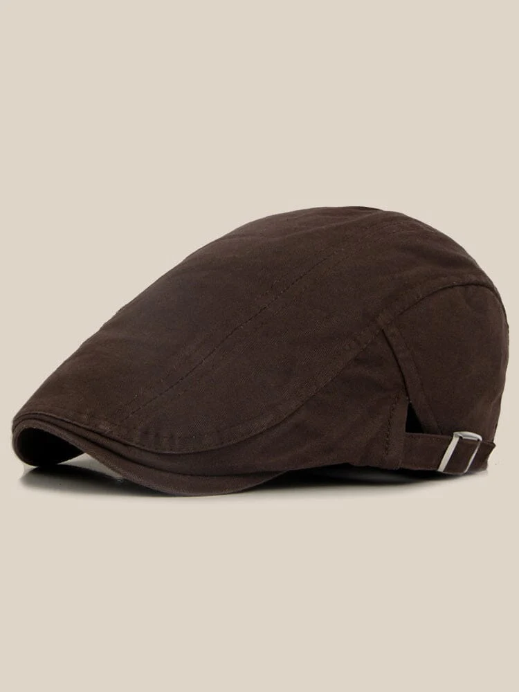 Vintage Adjustable 100% Cotton Beret Hat - Image 4