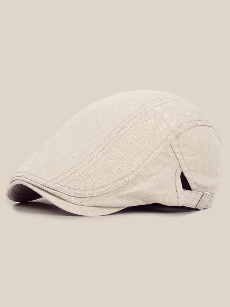 Vintage Adjustable 100% Cotton Beret Hat - Image 5