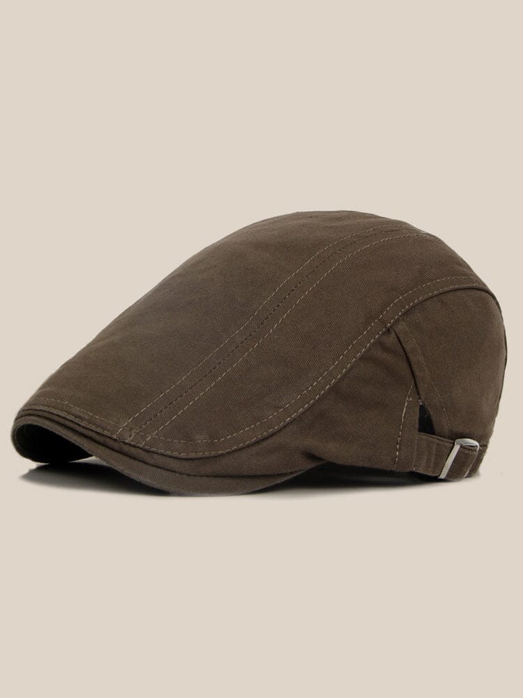 Vintage Adjustable 100% Cotton Beret Hat - Image 6
