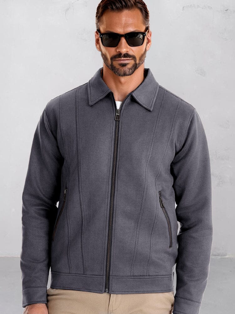 Vintage Comfort Suede Jacket - Image 2