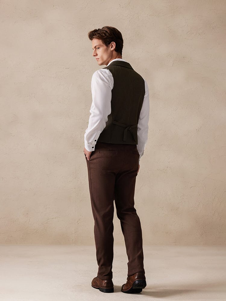 Vintage Double-Breasted Vest - Image 4