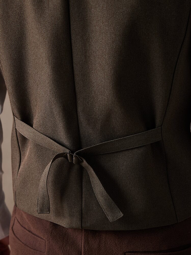 Vintage Double-Breasted Vest - Image 7