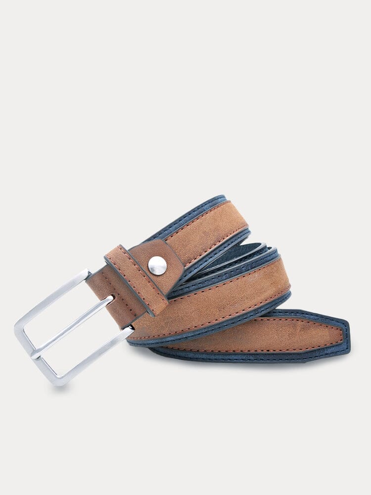 Vintage Durable PU Cowhide Belt - Image 3