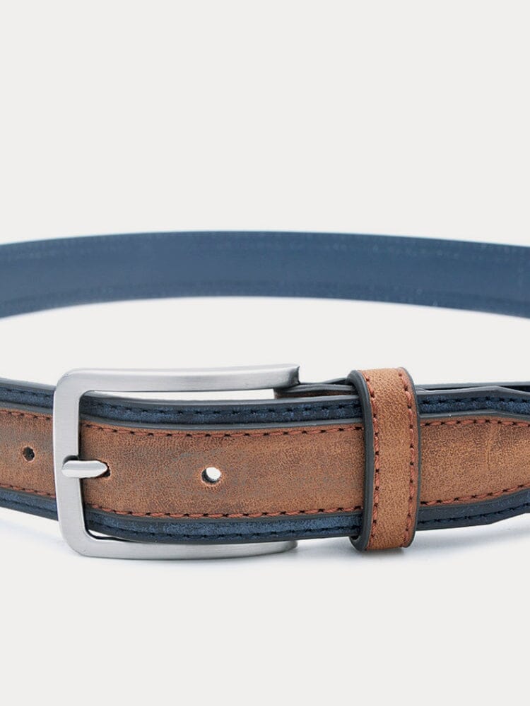 Vintage Durable PU Cowhide Belt - Image 4