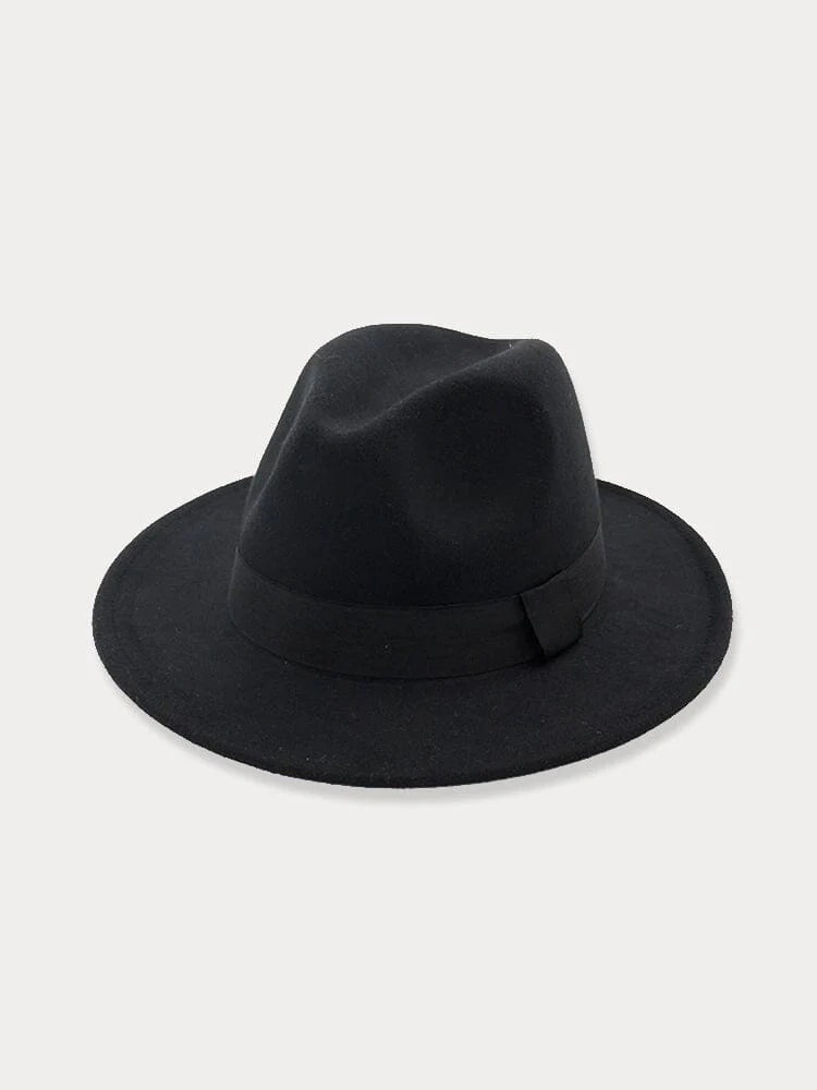 Vintage Fedora Hat with Band - Image 3