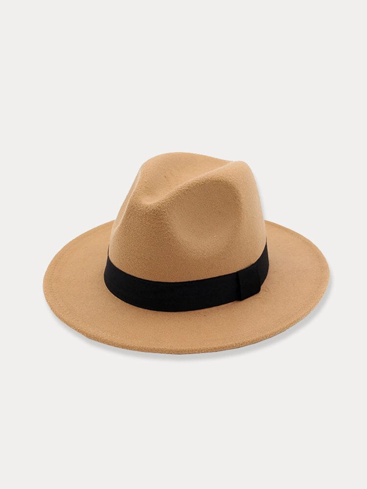 Vintage Fedora Hat with Band - Image 5