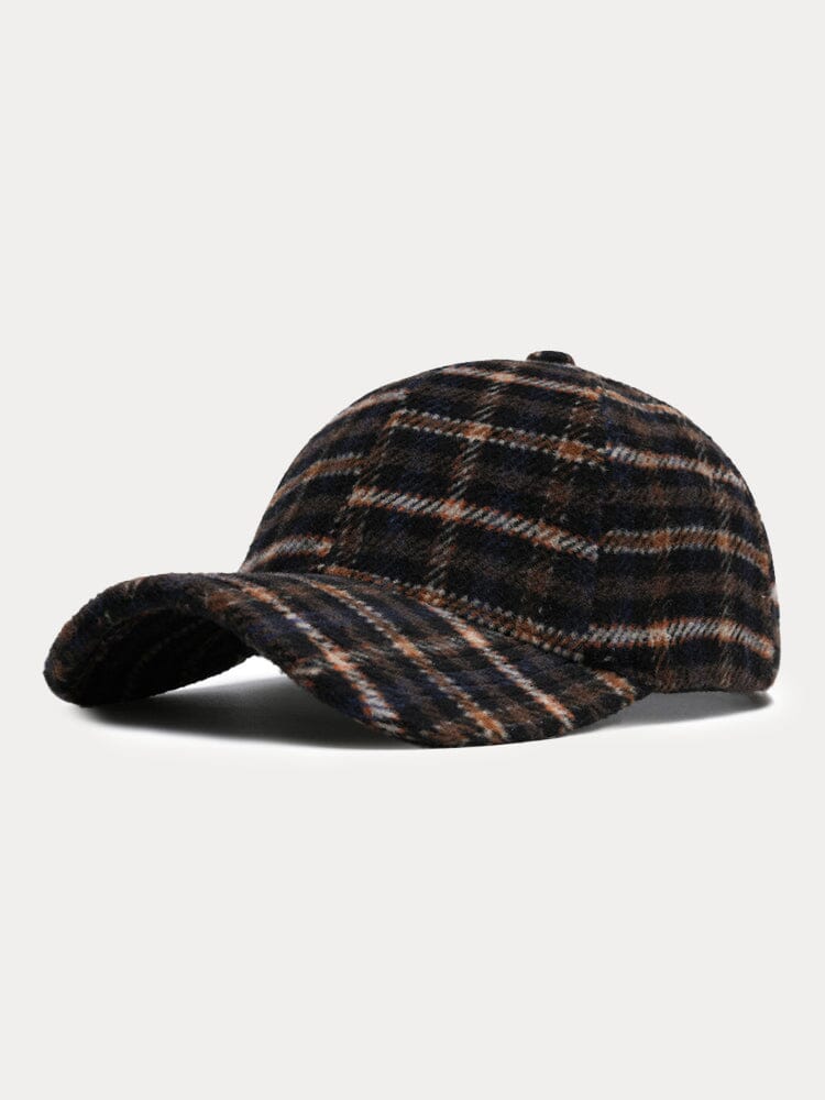Vintage Plaid Baseball Cap - Image 2