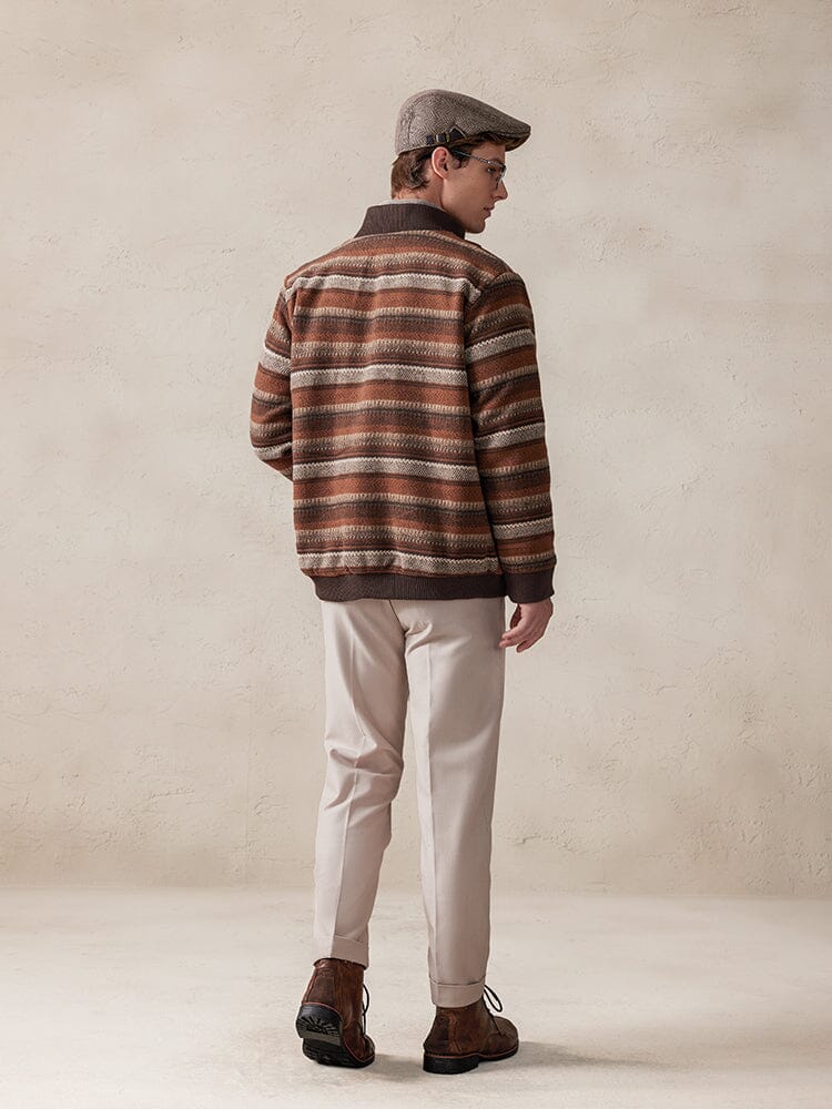 Vintage Stripe Tweed Jacket - Image 5