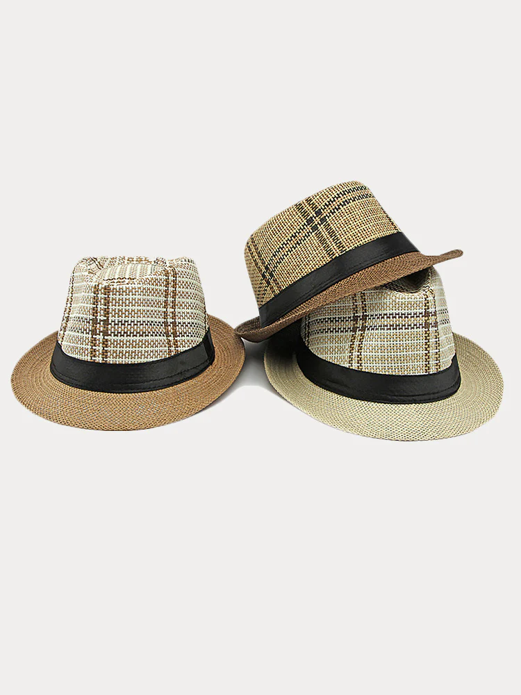 Vintage Sun Protection Fedora Hat - Image 6