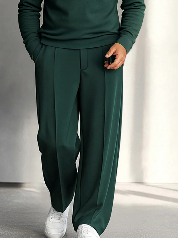 Wardrobe Essential Polo Shirt Pants Set - Image 5