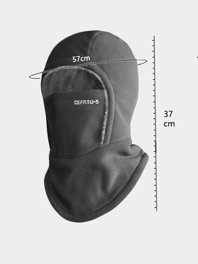 Windproof Fleece Lined Face Mask Balaclava - Image 8