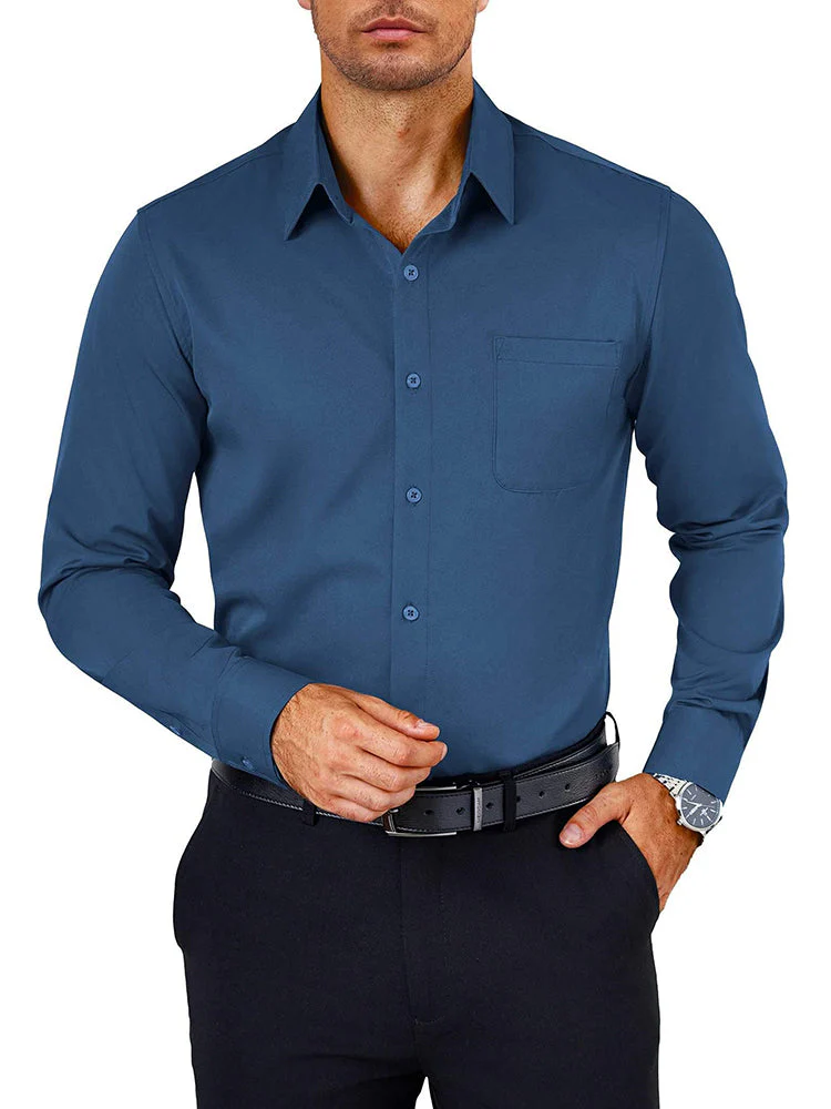 Wrinkle Free Button Down Dress Shirt (US Only) - Image 14