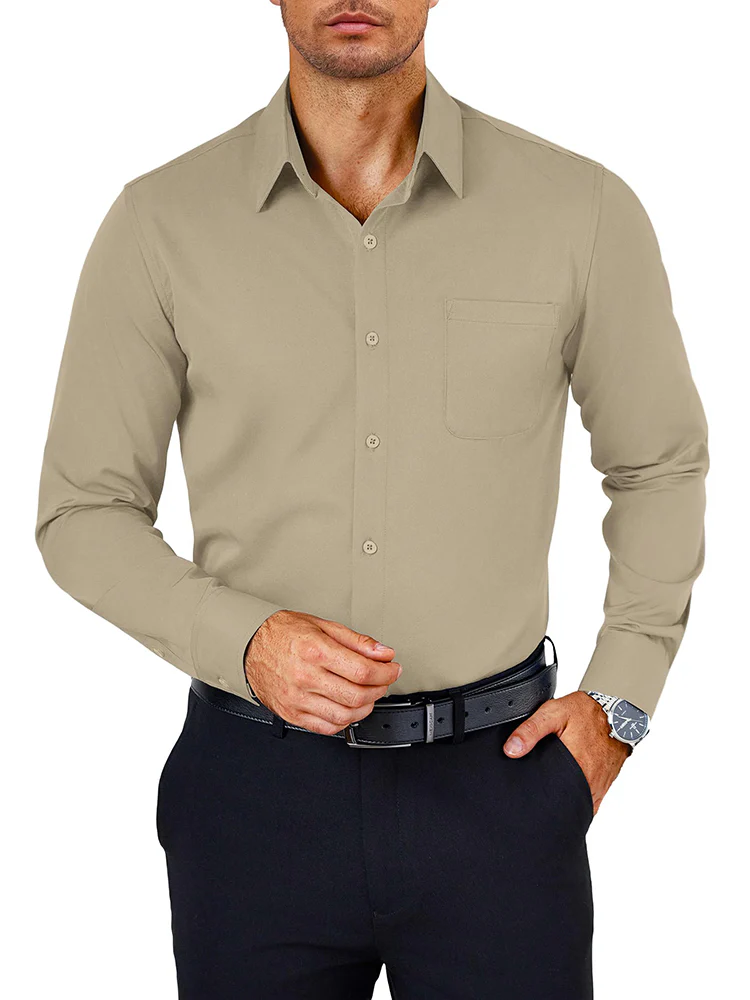 Wrinkle Free Button Down Dress Shirt (US Only) - Image 16