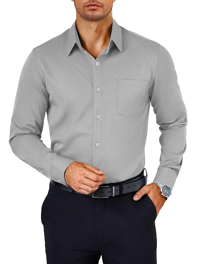 Wrinkle Free Button Down Dress Shirt (US Only) - Image 18